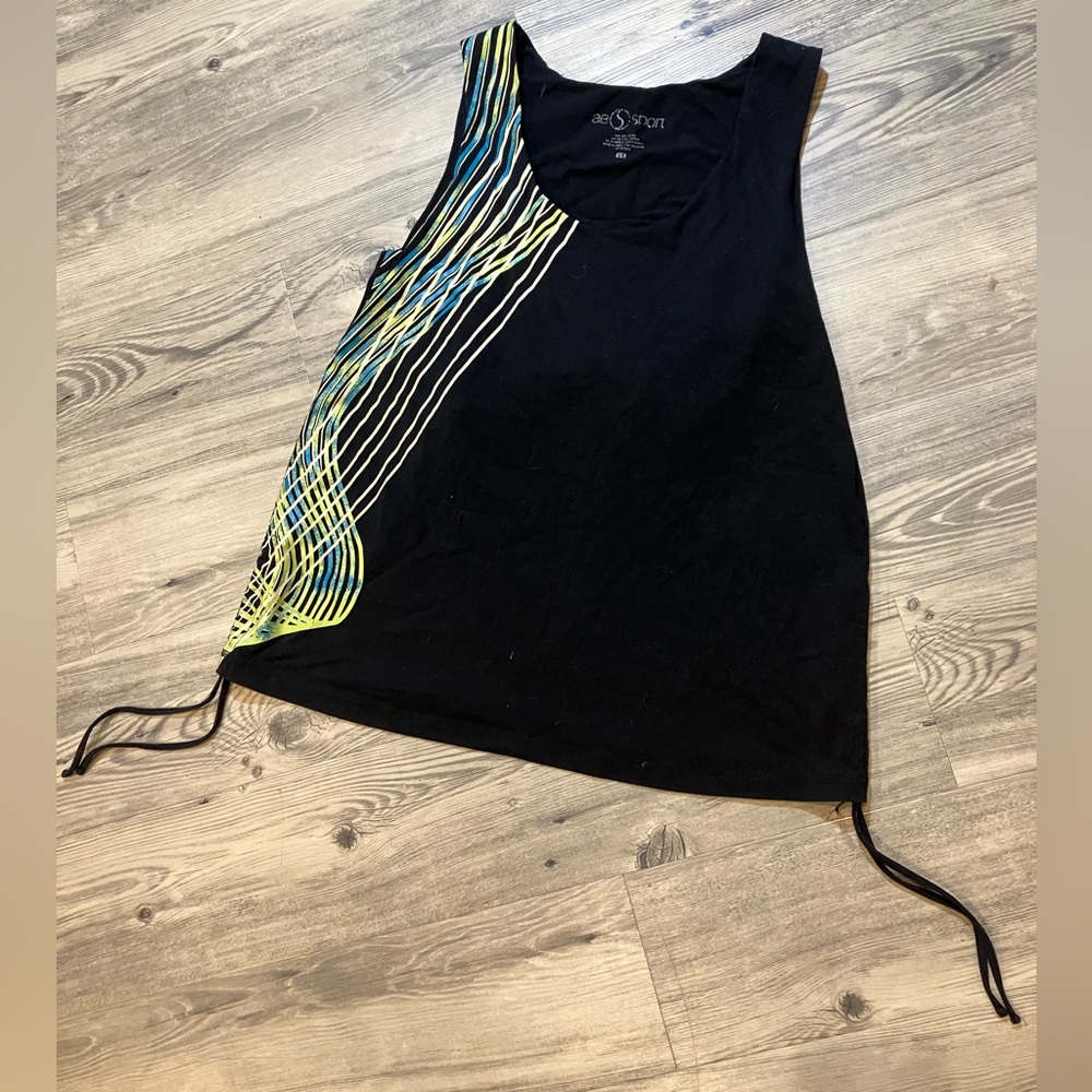 Black Athletic Tank Top